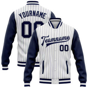 OEM Letterman Varsity <b>Jacket</b> Manufacturers Wholesale Chenille Applique Embroidered Custom Vintage Winter Baseball <b>Fleece</b> <b>Lining</b> - Product Image 3