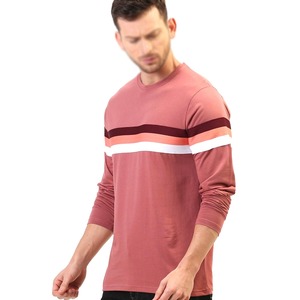 T-shirt à manches longues pour hommes, logo personnalisé 100% polyester à séchage rapide - Product Image 2
