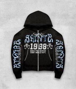 Sudadera con Pedrería Verano 2026, Estilo Retro Vintage, Informal, Tejida, Antiarrugas, Secado Rápido, Ecológica, Transpirable, Corte Holgado - Product Image 4