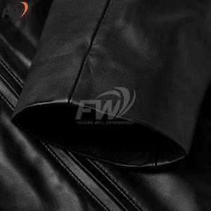 แจ็คเก็ตหนังแท้คุณภาพสูง ดีไซน์ใหม่ OEM MOQ ต่ำ กันน้ำ ระบายอากาศได้ดี สำหรับทุกเพศ สกรีนโลโก้ได้ ราคาขายส่ง ขายออนไลน์ - Product Image 6