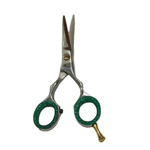 Ciseaux professionnels de Salon de coupe de cheveux de coiffeur d'acier inoxydable pour la coupe de cheveux avec le repose-doigt et la vis réglables - Product Image 1