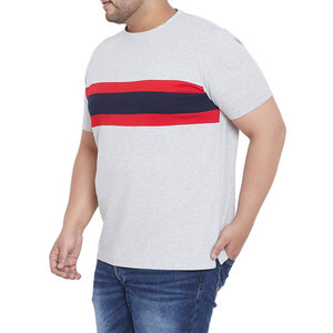 Vente en gros de t-shirts pour hommes nouvel arrivage de t-shirts de sport 100% coton, t-shirt dégradé à épaules tombantes, t-shirts grande taille pour hommes - Product Image 4