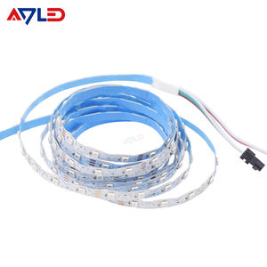 Tira de Luces LED RGB 5050 de 8 mm y 12 V, de Alta Luminosidad, en Forma de S, Flexible, Direccionable, WS2815, para Señalización Comercial - Product Image 3