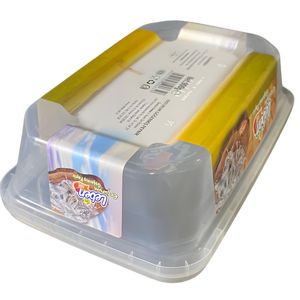 Envase de Yogur Rectangular de Plástico PP de Grado Alimenticio Reciclable de 100 ml, Marca Divan Ambalaj DKK1955, con Logotipo Personalizado (Impresión IML), Estambul - Product Image 4