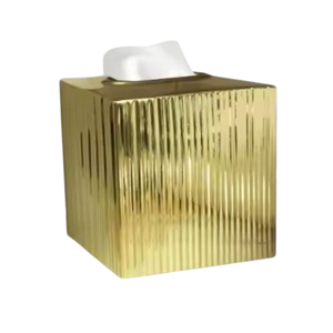 Porte-boîte à mouchoirs écologique en miroir design moderne distributeur de mouchoirs en métal rectangulaire élégant pour hôtel et restaurant à domicile - Product Image 3