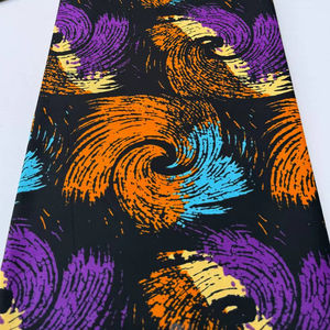 Impression de cire africaine du Cameroun de haute qualité et conceptions colorées de tissu de coton d'Ankara pour la couture et l'accessoire de vêtements culturels - Product Image 1
