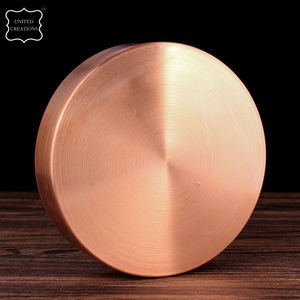 Plateau de service en cuivre de créateur classique et élégant de qualité supérieure fait à la main plateau en cuivre pur écologique fait à la main de qualité supérieure - Product Image 4