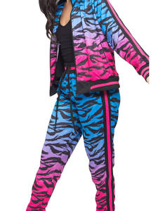 Custom Women's Plus Size 2-Piece Sportswear Set Breathable Hooded Sweatshirt <b>Pants</b> Front for Fitness Streetwear Wholesale Custom - Product Image 5