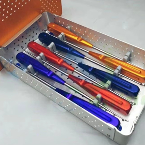 Curetas cervicales óseas estándar 8 instrumentos ortopédicos para la columna vertebral PC - Product Image 1