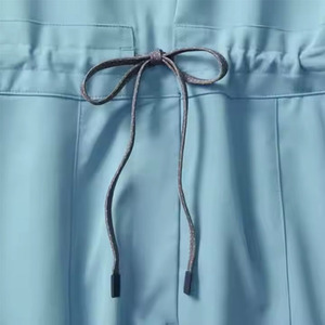 Uniformes de enfermería cintura elástica clínica Scrub pantalones femeninos Scrubs ropa de trabajo Hospital Doctor ropa transpirable Scrubs transpirable - Product Image 4