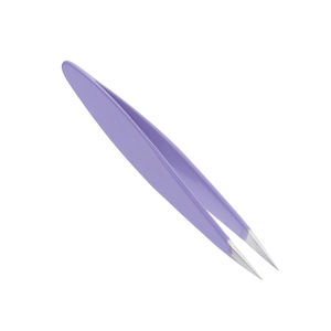 Pinzas Profesionales para Pestañas de Color Morado, Punta Puntiaguda, Marca Privada, Pinzas de Acero Inoxidable de Alta Precisión - Product Image 3
