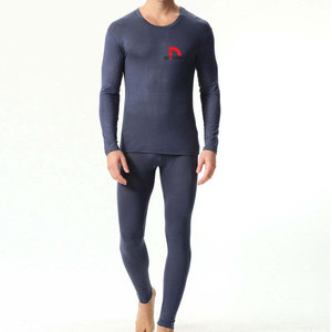 Latest Stylish Design <b>Men's</b> <b>Thermal</b> Inner Sets Breathable Eco-Friendly Quick Dry Polyester/Cotton Customized Color Size High - Product Image 1