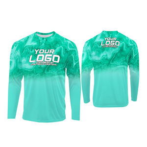 Chemises SPF Rash Guard T-shirts de bain Hommes UPF 80 + Chemises de soleil à manches longues Protection UV légère - Product Image 3