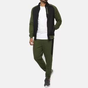 Nuevo conjunto de chándal para correr de dos piezas, conjunto de chándal ajustado de talla grande, ropa informal, conjunto de chándal de entrenamiento para hombre - Product Image 3