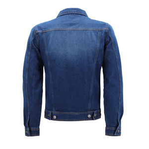 Veste en jean pour homme de haute qualité, respirante, écologique, personnalisable, style streetwear, hiver, fabrication en usine, best-seller, vente en gros - Product Image 3