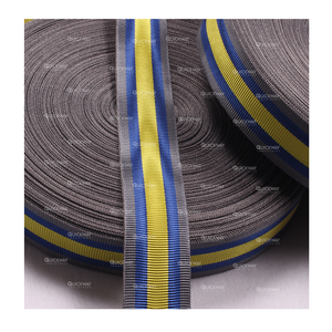 Ruban pleine grandeur Mission d'un mètre en République démocratique du Congo Ruban de médaille de gymnastique Couleur et design personnalisés - Product Image 4