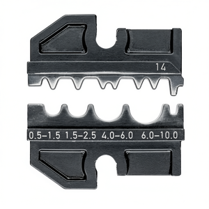 แม่พิมพ์ย้ำสายไฟ Knipex สำหรับขั้วต่อแบบไม่หุ้มฉนวน ท่อ สายเคเบิล หัวต่อสายไฟ สำหรับเครื่องย้ำสายไฟ - Product Image 2