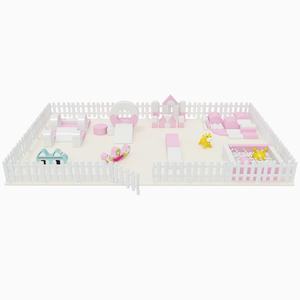 Çocuk oyun alanı kapalı çocuklar yumuşak oyun ekipmanları Merry <span class=keywords><strong>Go</strong></span> yuvarlak top çukur slayt ile - Product Image 2