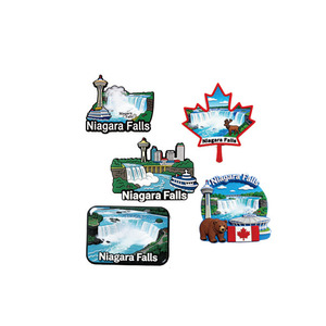 Magnete per Frigorifero 3D delle Cascate del Niagara in Canada, Souvenir Turistico, Regalo Artigianale in Resina, Produzione di Magneti per Frigorifero - Product Image 1