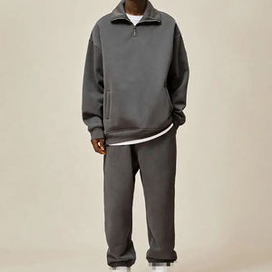 Sudaderas con capucha para hombre, jersey de lana informal liso, Sudadera con capucha de manga larga al por mayor, ropa de abrigo de moda para Otoño e Invierno - Product Image 3