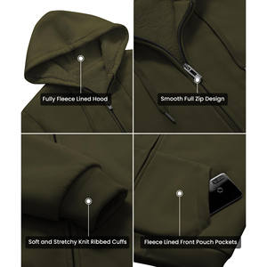 Sudaderas con Capucha de Primavera para Hombre, 100% Algodón de Alta Calidad, Personalizadas con Bordado y Serigrafía, Tallas Grandes - Product Image 4