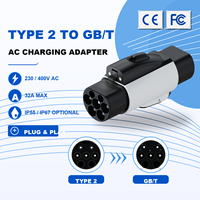 Adaptateur de charge AC de type 2-GBT AC-OZG2 NEUF, connecteur de charge EV 32A, vente directe d'usine, adaptateur de chargeur de voiture