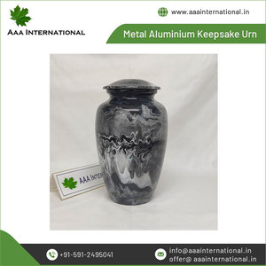 Nueva urna de cremación para adultos de aluminio más vendida para cenizas humanas con logotipo personalizado disponible a un precio razonable - Product Image 5