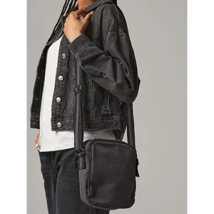 Sac fourre-tout mini reporter en toile vintage personnalisé pour le merchandising promotionnel - Product Image 1