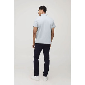 เดรสมีกระดุมสำหรับผู้ชายเสื้อแขนยาวมีกระเป๋าผ้ายืดกันรอยยับเหมาะสำหรับทุกฤดู - Product Image 5