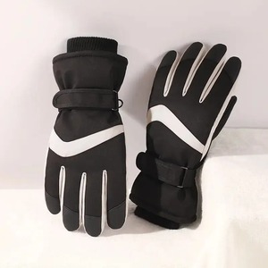 Gants de ski en cuir de haute qualité pour hommes Gants de neige d'hiver coupe-vent et imperméables Meilleur taux et plus chaud - Product Image 4
