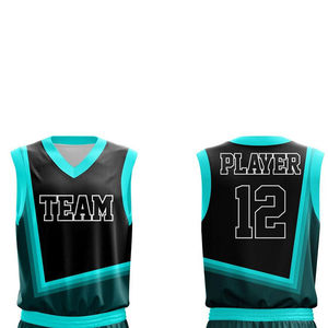 Uniforme de basket-ball pour hommes sur mesure Design unique Ensemble de vêtements de sport imprimés en polyester Taille XS Respirant Tailles Plus Options pour - Product Image 6