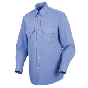 Uniformes Feiny al por Mayor, Camisa de Uniforme de Guardia de Seguridad Azul Personalizada para Hombre, Ropa de Trabajo de Oficina de Manga Larga - Product Image 3
