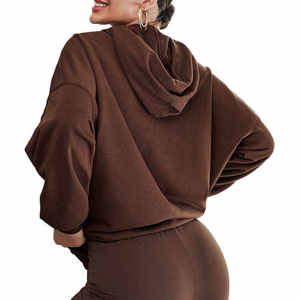 Sudadera con Capucha Personalizable de 280 Gsm, 100% Poliéster, Antiarrugas, Cortavientos, Tejida, para Hombre, Talla Grande, Casual, Unisex, con Logotipo Bordado, para Invierno - Product Image 4