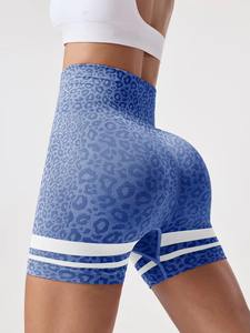 Shorts de sport pour femmes de haute qualité en gros personnalisés Shorts de sport à taille haute Shorts de sport courts Pantalons de sport Sublimation - Product Image 4