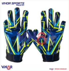 2025 New Arrival Custom Design Grip <b>Football</b> Receiver <b>Gloves</b> Adult <b>Kids</b> Outdoor American American <b>Football</b> <b>Gloves</b> Manufacturer - Product Image 6