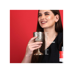 Premium Brass Chalice Cup Silver Finish | Antique Engraved <b>Goblet</b> | Luxury Decorative Serveware for Dining Gifting Home Decor Us - Product Image 5