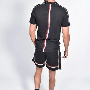 Conjunto de 2 Piezas de Camiseta Corta Unisex 2026, Logotipo Personalizado al por Mayor, Ropa Deportiva Transpirable, Satén No Tejido, Informal, Estampado de Verano - Product Image 5