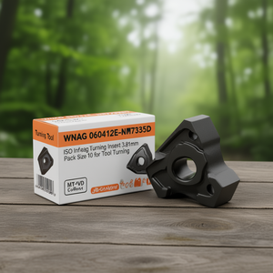 Inserto de Torneado Indexable WNMG 060412E-NMT7335D ISO de 3.81mm con Recubrimiento MT-CVD, Paquete de 10 para Torneado de Piezas - Product Image 3