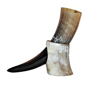 Cuenco de Cuerno de Buey Pulido, Estilo Vikingo, Ecológico, Seguro para Alimentos, Animal, Ángel, Religioso, India, Venta al por Mayor - Product Image 1