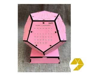 Stylish Vietnam Wooden Calendar Premium Handcrafted Quality Wooden Calendar Wholesale Perfect Desk Gift Business Supplies - Product Image 2