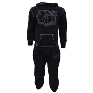Custom Mens Contrast <b>Stitch</b> Cotton Embroidery Logo Hoodie Set Sport Joggers Sets Pattern Printing Jogging Casual <b>Tracksuit</b> - Product Image 1