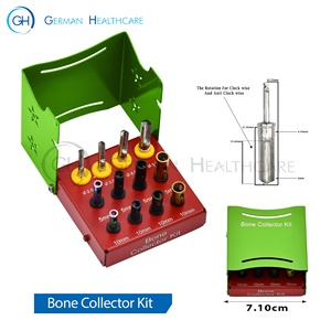 Kit de colector de huesos para implante Dental, instrumento para implante de huesos, quipe, CE - Product Image 2