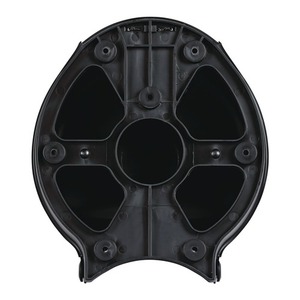 Dispensador de papel higiénico individual Boardwalk Jumbo de 11 pulgadas X 6.25 pulgadas X 12.25 pulgadas Plástico Negro - Product Image 4