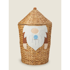 Completely Unique Appearance Garangao Handwoven Techniques Roomy Water Hyacinth <b>Basket</b> for Kid - Product Image 6