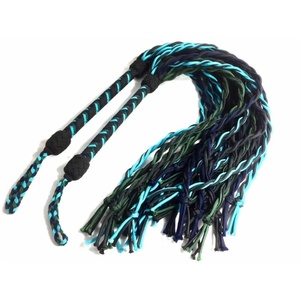JEXMOO Fouets en cuir faits main personnalisés, outils artisanaux, multicolores, nouvelle arrivée, 2 ensembles d'équipements de bondage pour adultes, international - Product Image 5