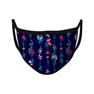 Masque facial anti-poussière à impression par sublimation professionnelle personnalisée Masques de fête en tissu léger Couvre-visage en soie - Product Image 6