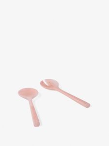 Modern Resin Salad Servers Handmade Elegant <b>Spoon</b> & Fork Set Stylish Kitchen <b>Serving</b> Tools for Home Hotel Daily Dining Use - Product Image 6
