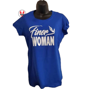 Zeta Phi Beta Sorority bordado mujer algodón camiseta | ZPB Sorority bordado señoras por encargo poliéster algodón camiseta - Product Image 5
