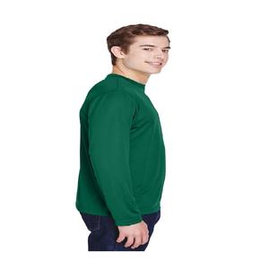 Camiseta informal inteligente transpirable de un solo Jersey de algodón 100% de alta calidad para hombre, manga larga, colores sólidos, fábrica de Bangladesh - Product Image 3