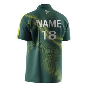 Polos de uniforme de cricket personalizados de alta calidad, Camiseta deportiva transpirable para ropa de equipo, venta al por mayor - Product Image 6